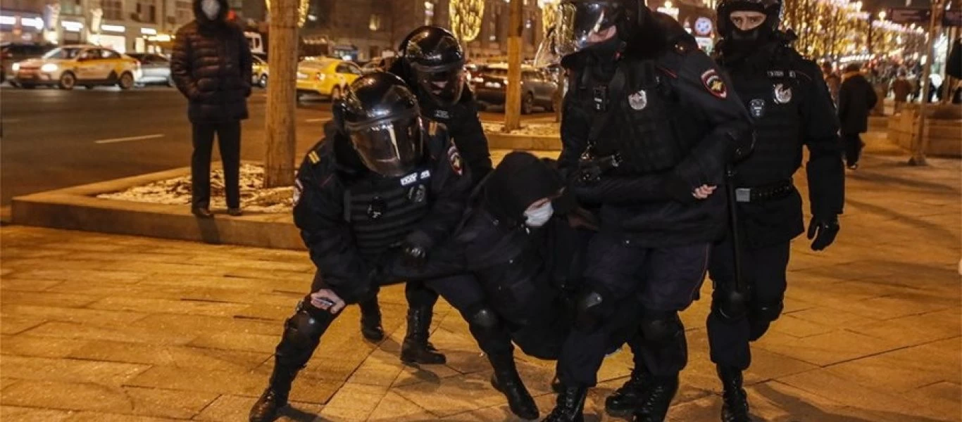 Μόσχα: Ισχυρή παρουσία της Αστυνομίας προς αποφυγή εκτρόπων από εξτρεμιστές που υποστηρίζουν τον Ναβάλνι